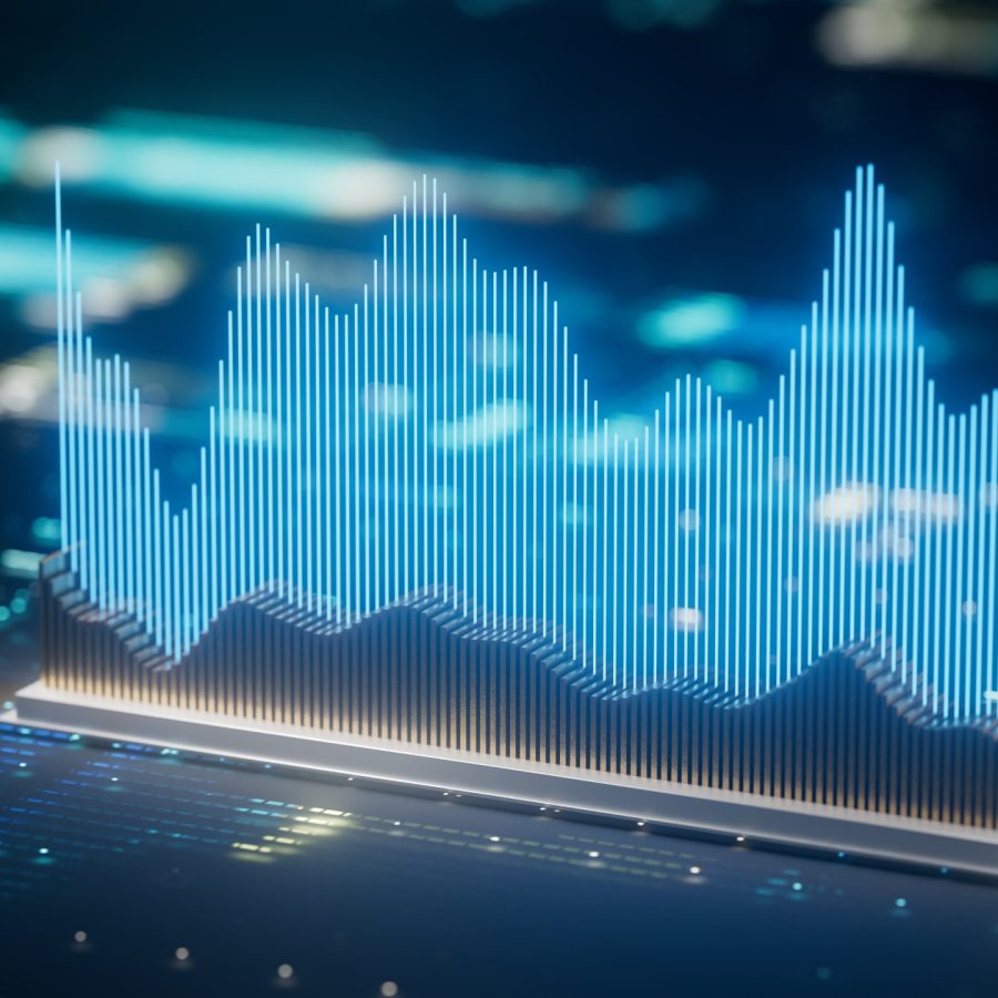 Graph Stock Chart Stock Market Digital FUI